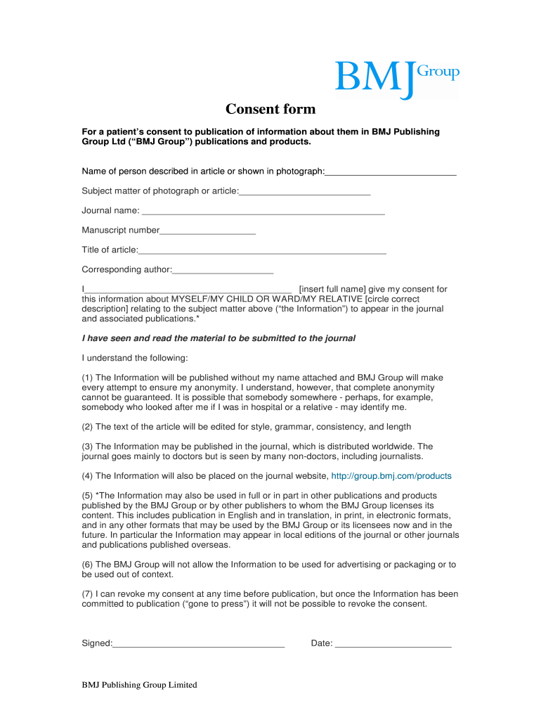 Aislamy Consent Form Journal