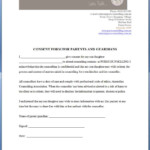 Consent Form For Parents And Guardians Pure Counselling