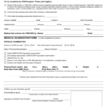 DCFS 561a Medical Examination Form