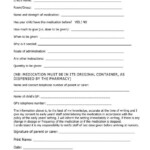 EARLY YEARS MEDICATION CONSENT FORM 1