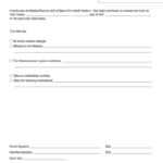 Fillable Online Consent Form For The Treatment Of Minors Mayo Clinic