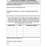 Fillable Online Naccrra Self Certification Form National Association