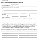 Form DOH 5198 Download Printable PDF Or Fill Online Authorization To