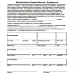 FREE 9 Sample Employee Release Forms In PDF MS Word Excel