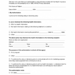 Free Free Medical Records Release Authorization Form Hipaa Medical