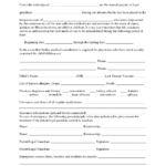 Free Printable Child Custody Forms