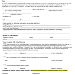 Indiana University Health Center Consent For Medical Treatment Of A