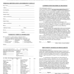 Medical History And Consent Form In Word And Pdf Formats