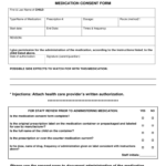 Medication Consent Form Arizona Edit Fill Sign Online Handypdf