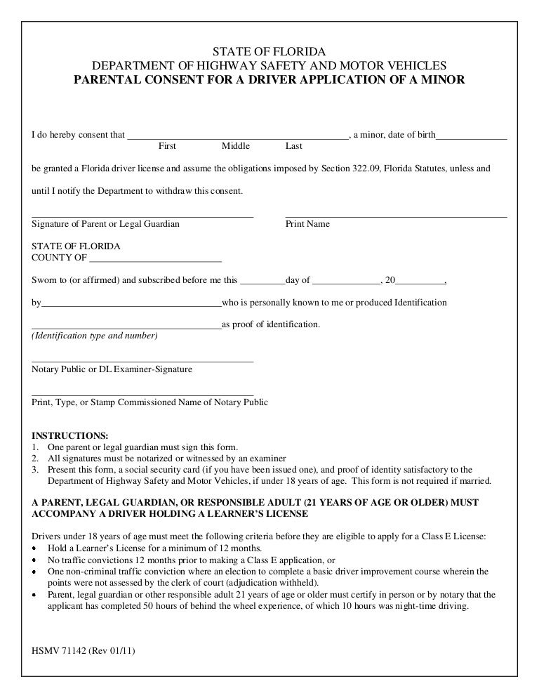 Parental Authorization Form For Minors Indian Visa Sample