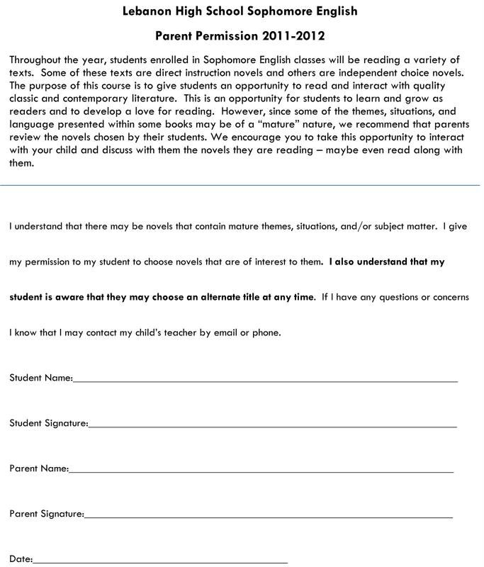 Parents Consent Form Check More At Https nationalgriefawarenessday 