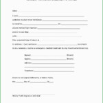 Photo Release Form For Minors Template Travel Consent Letter Consent