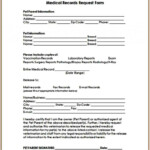 Sample Medical Records Request Form Mous Syusa