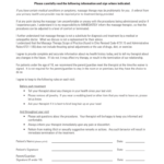 2021 Massage Therapy Consent Form Fillable Printable PDF Forms