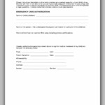 9 Best Medical Form For Child Medical Form Templates