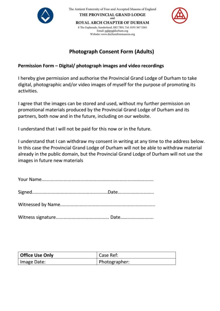 Aislamy Photo And Video Consent Form