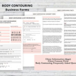 Body Contouring Client Forms Body Contouring Consent Form Etsy In