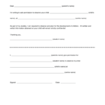 Child Observation Consent Form Template Fill Out And Sign Printable