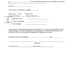 Credit Card Authorization And Consent Form Printable Pdf Download