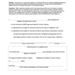 Form K 905 2759 Acknowledgement And Certificate Of Completion Of
