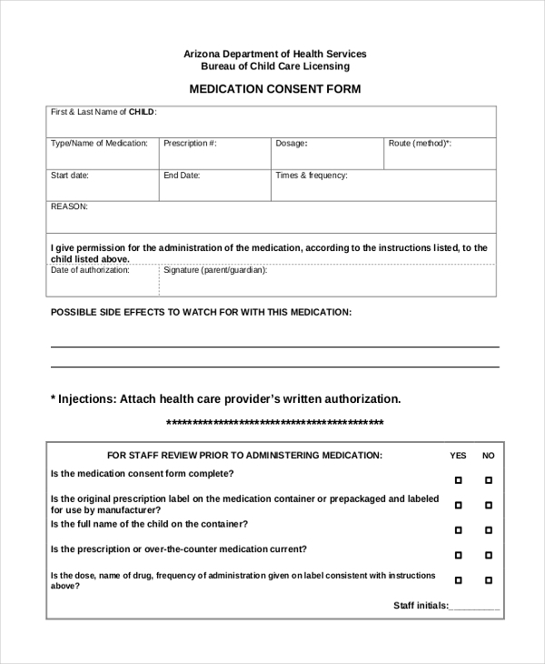 FREE 27 Sample Consent Forms In PDF MS Word Excel