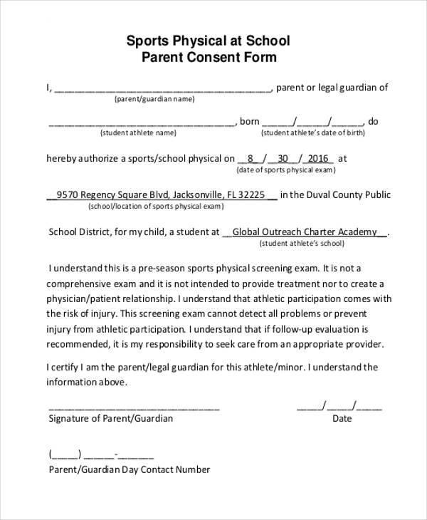 FREE 33 Basic Consent Forms In PDF MS Word Excel