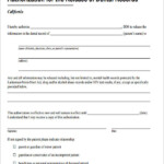 FREE 7 Sample HIPAA Compliant Release Forms In MS Word PDF