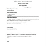 FREE 8 Sample Research Consent Forms In PDF MS Word