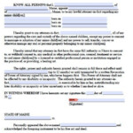 Free Minor Child Power Of Attorney Maine Form PDF Template