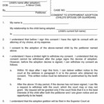 Free P 425 Alaska Consent To Stepparent Adoption Child Spouse Or