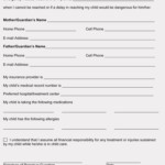 Free Printable Medical Release Form Lovely Free Medical Consent Forms