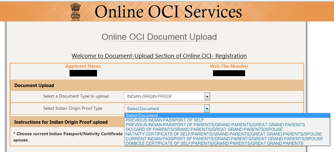 India Visa Information UK Consular Services OCI