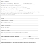 Massachusetts Medication Consent Form Download Printable PDF