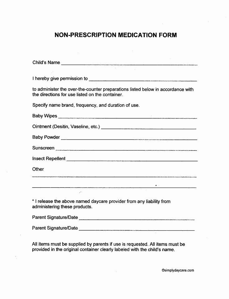 Medical Release Form For Babysitter Awesome Free Minor Child Medical 