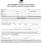 Parent Medical Consent Form Free Printable Documents