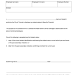 Proof Ot Student Ststus Consent Form Fill Online Printable Fillable