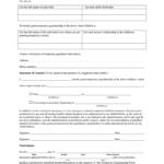 Temporary Guardianship Without Court Florida Fill Online Printable