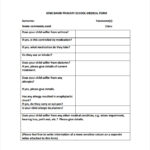 15 School Medical Form Templates To Download For Free Sample Templates