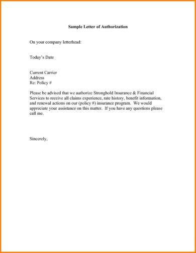 20 Authorization Letter Format Examples PDF Examples