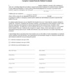 2021 Caregiver Consent Form Fillable Printable PDF Forms Handypdf