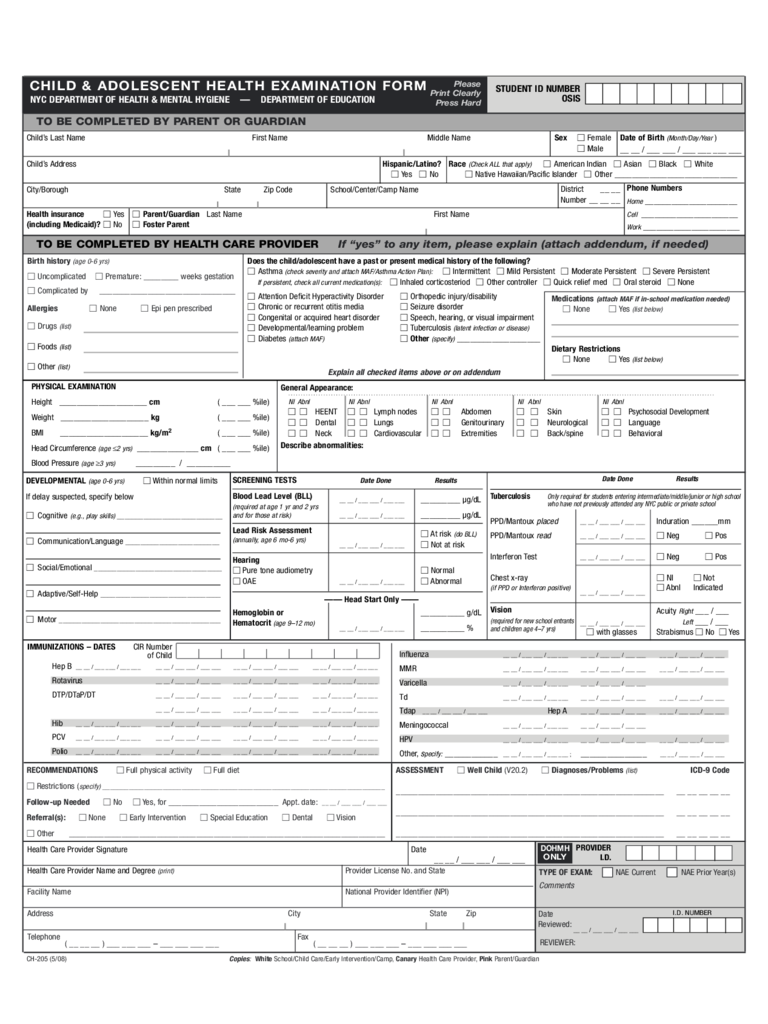 2021 Forms For Family And Children Fillable Printable PDF Forms 