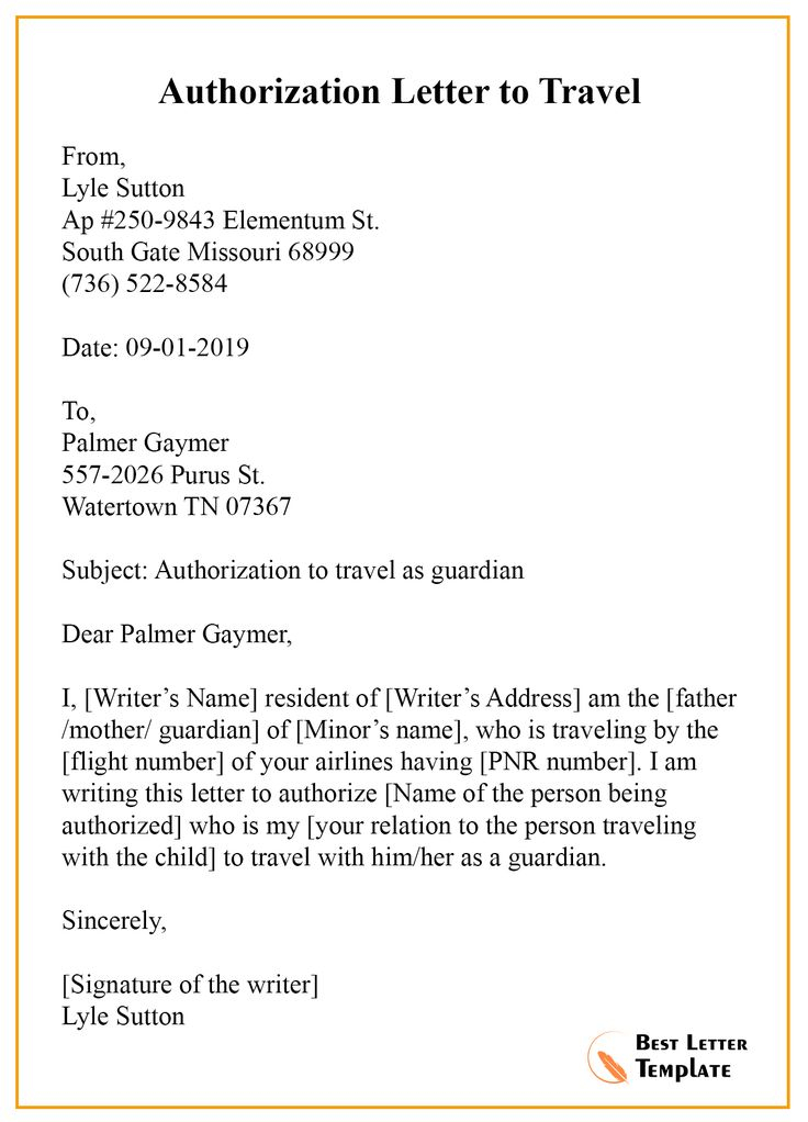 21 Free Authorization Letter Sample Example Intended For Certificate 