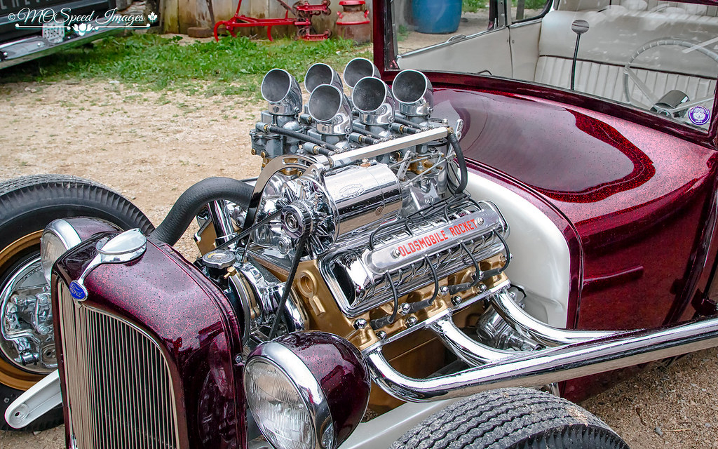 303 Olds Rocket V8 Photographed The 2017 Jalopy Jam Up H Flickr