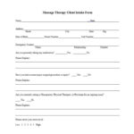 59 Best Massage Intake Forms For Any Client Printable Templates