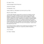 9 Medical Authorization Letter Examples PDF Examples