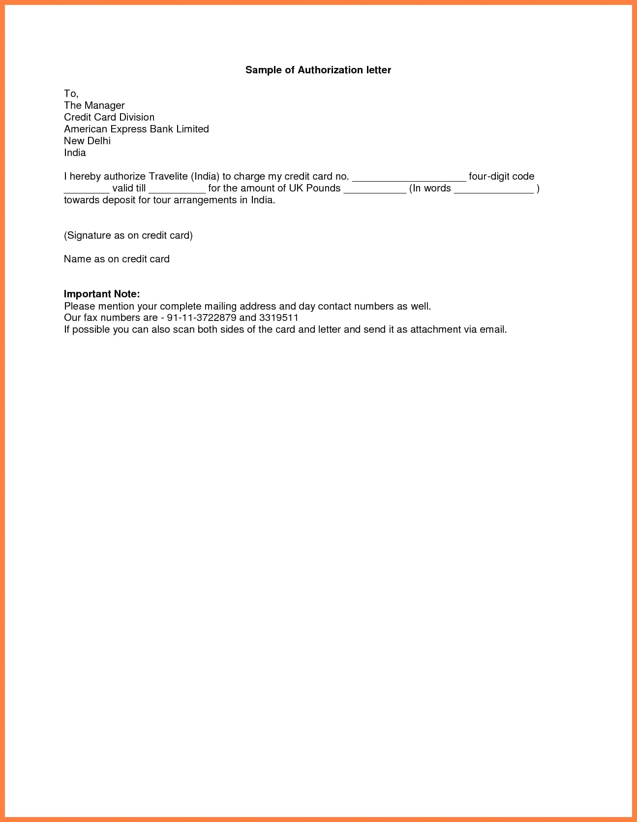 9 Personal Authorization Letter Examples PDF Examples