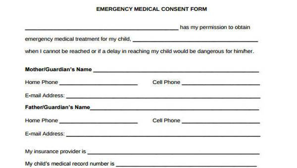 Albamv Medical Treatment Child Medical Consent Form Notarized