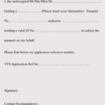 Authorization Letter To Collect Passport 5 Samples Templates