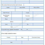 Background Check Authorization Form Sample Word Template