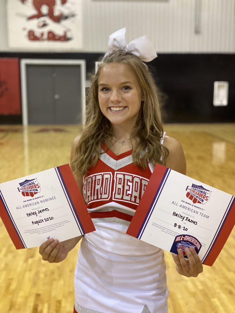 Baird Independent School District Cheer Awards 2020